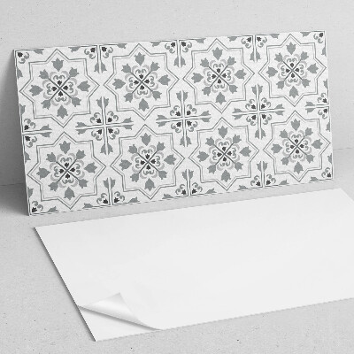 Pvc wall panel Pattern with floral motifs