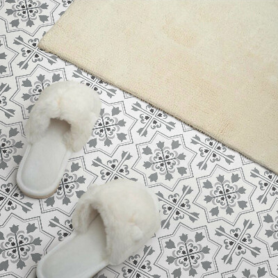 Pvc wall panel Pattern with floral motifs
