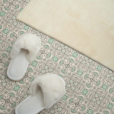Square tv wall panel Pattern with geometric motifs