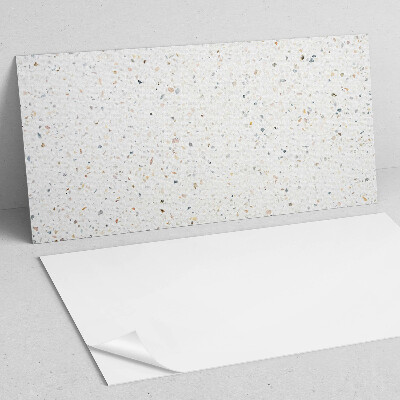 Square wall panel Stone pattern with particles
