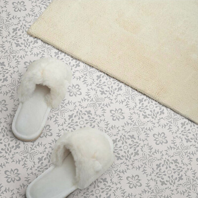 Pvc wall panel Floral pattern with details