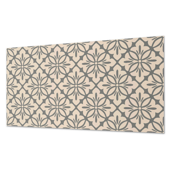 Pvc wall panel Floral pattern with details