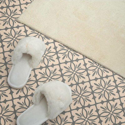 Pvc wall panel Floral pattern with details
