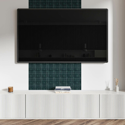 Square wall panel Geometric tile pattern