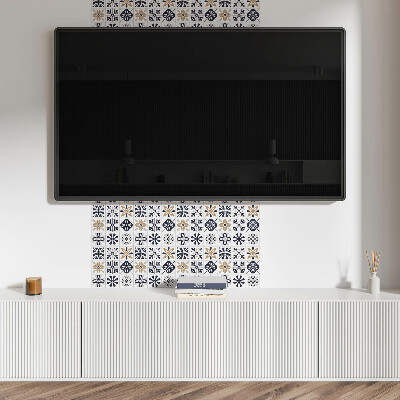 Pvc wall panel Decorative patterns in tiles