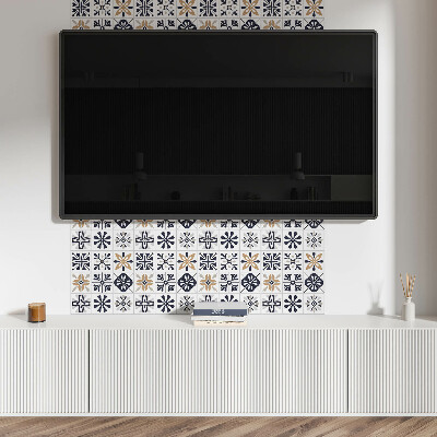 Pvc wall panel Decorative patterns in tiles