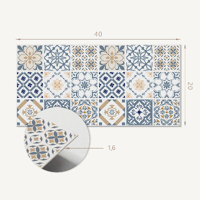 Square tv wall panel Checkered mosaic patterns