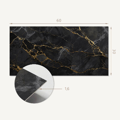 Square wall panel Elegant marble with veins