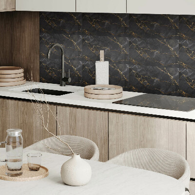 Square wall panel Elegant marble with veins