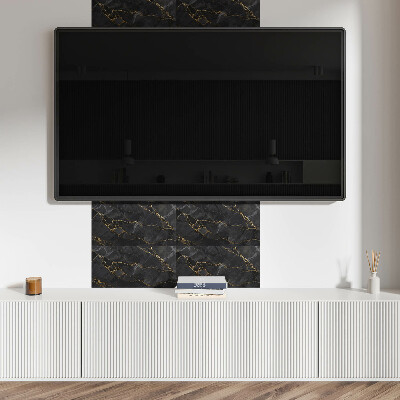 Square wall panel Elegant marble with veins