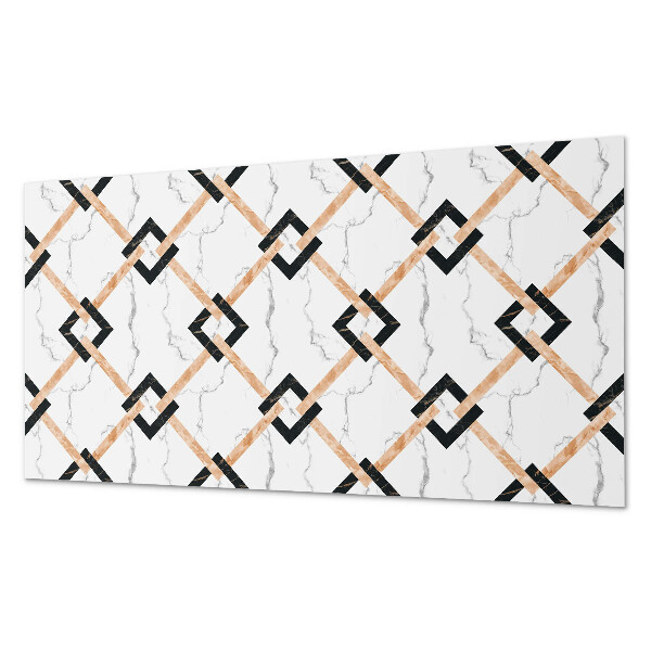 Pvc wall panel Geometric marble patterns