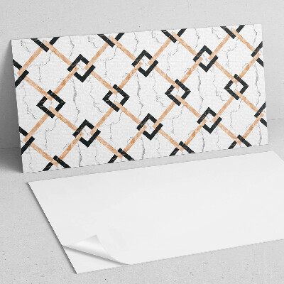 Pvc wall panel Geometric marble patterns