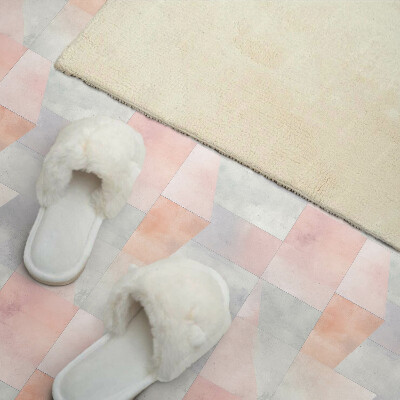 Pvc wall panel Geometry in pastels