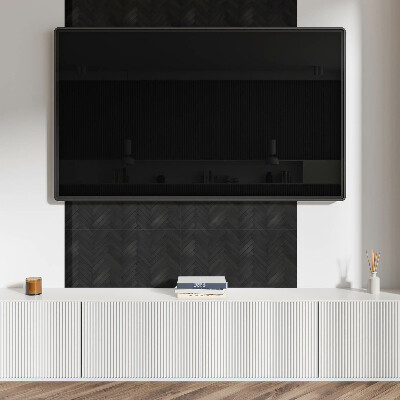 Pvc wall panel Herringbone parquet pattern
