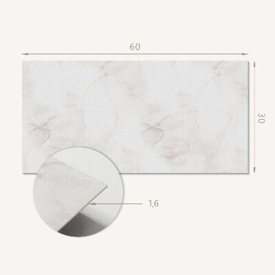 Square tv wall panel Delicate marble pattern