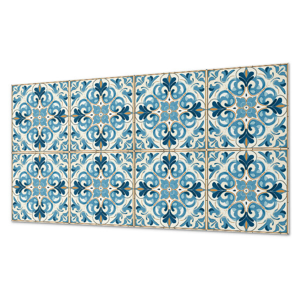 Square wall panel Plant pattern in symmetry