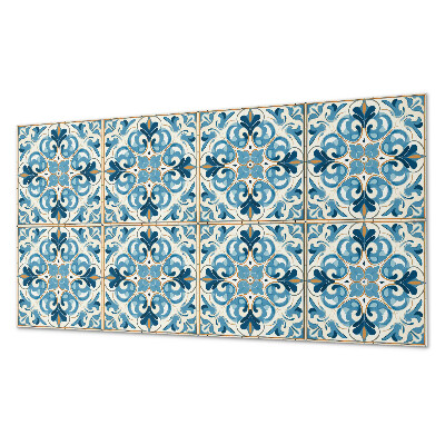 Square wall panel Plant pattern in symmetry