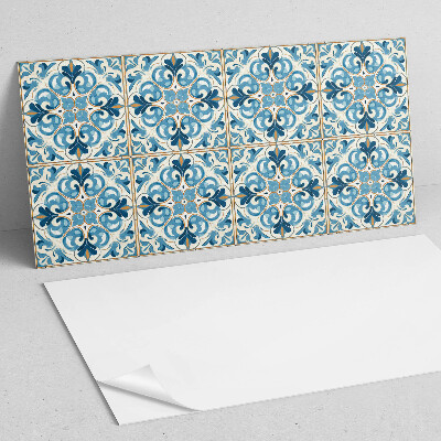 Square wall panel Plant pattern in symmetry