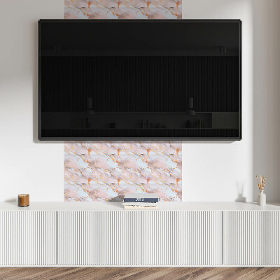Pvc wall panel Marble pattern with accents