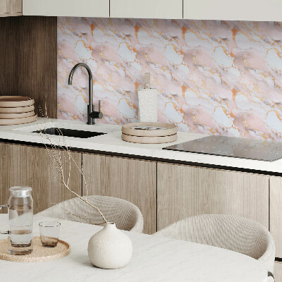 Pvc wall panel Marble pattern with accents