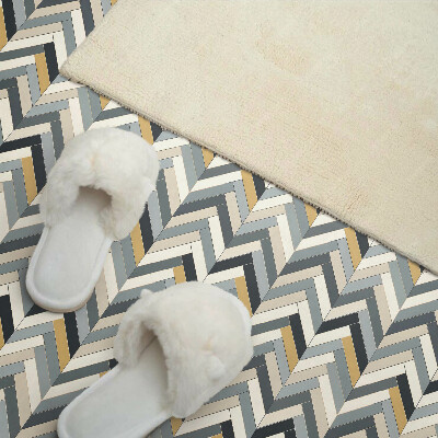Square tv wall panel Herringbone pattern