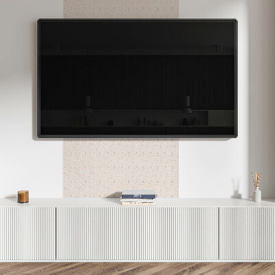 Square wall panel Abstract Terrazzo Pattern