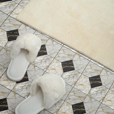 Square tv wall panel Elegant marble pattern