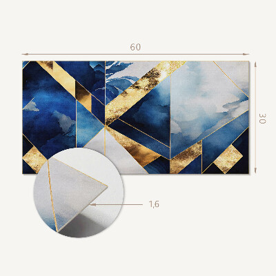 Square wall panel Geometry in shades