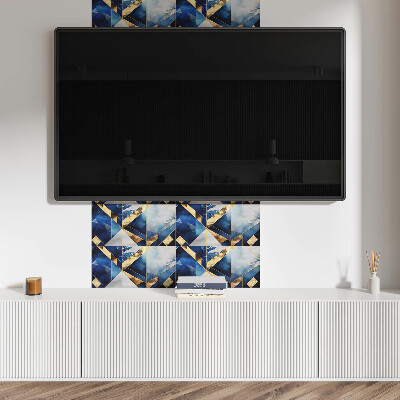 Square wall panel Geometry in shades