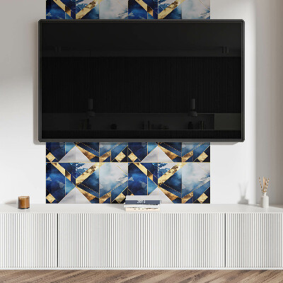 Square wall panel Geometry in shades