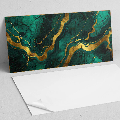 Square wall panel Waves of abstract structure