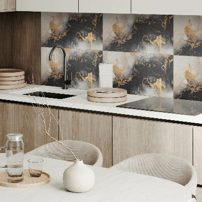 Square wall panel Abstract pattern with spots