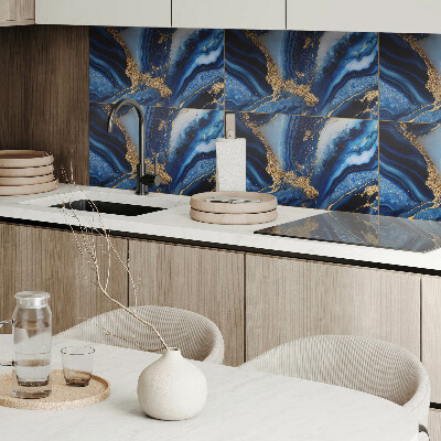 Pvc wall panel Abstract wavy pattern