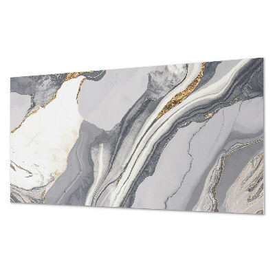 Pvc wall panel Abstract waves and veins