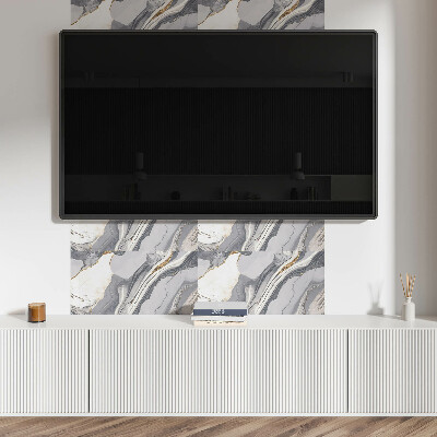 Pvc wall panel Abstract waves and veins