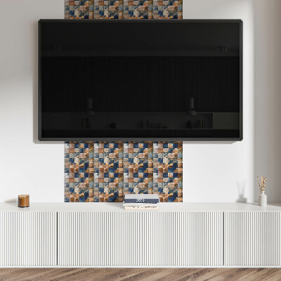 Pvc wall panel Mosaic with stone patterns