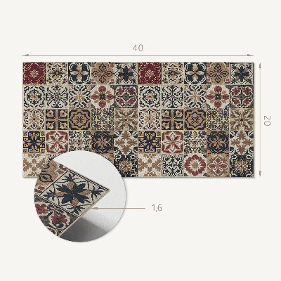 Pvc wall panel Mosaic patterns in the layout
