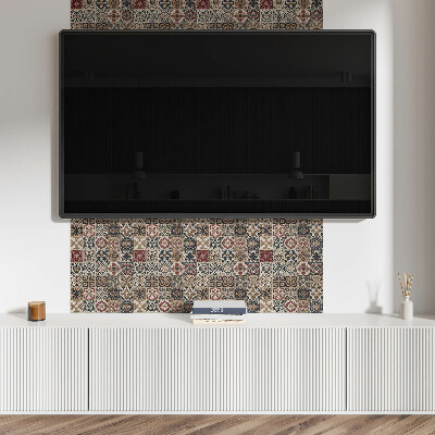 Pvc wall panel Mosaic patterns in the layout