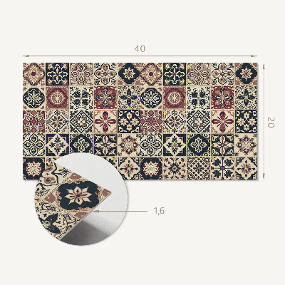 Square tv wall panel Mosaic tile patterns