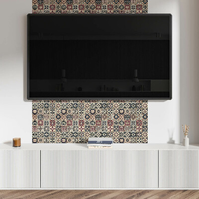Square tv wall panel Mosaic tile patterns