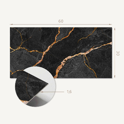 Square tv wall panel Elegant marble with veins
