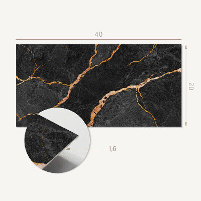 Square tv wall panel Elegant marble with veins