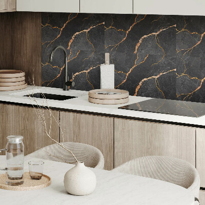 Square tv wall panel Elegant marble with veins