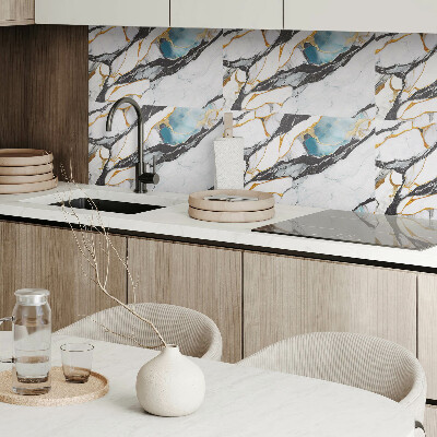 Pvc wall panel Marble pattern with veins