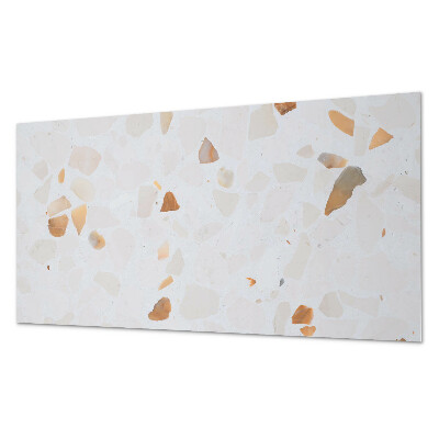 Square wall panel Pattern with stone fragments