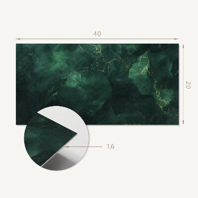 Square tv wall panel Veined marble pattern