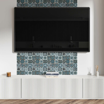 Pvc wall panel Checkered mosaic patterns