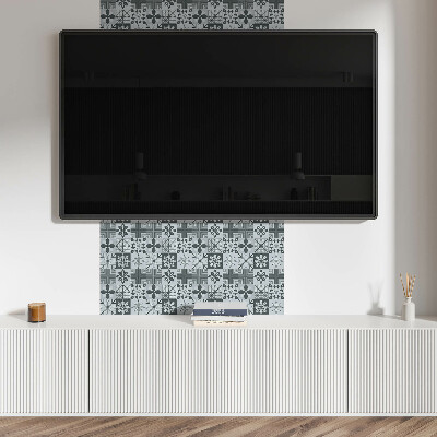Pvc wall panel Geometric patterns in mosaic