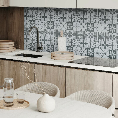 Pvc wall panel Geometric patterns in mosaic