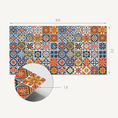 Square tv wall panel Mosaic tile patterns